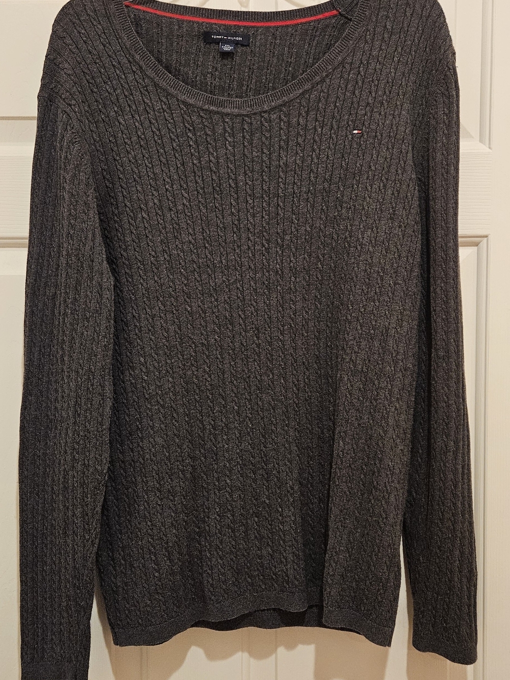 Tommy Hilfiger Charcoal Crewneck Sweater